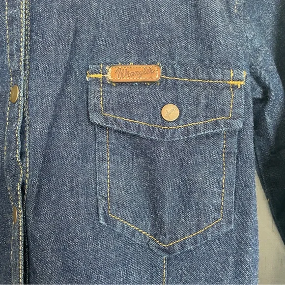 Wrangler Blue Denim Dress - Picture 2 of 12